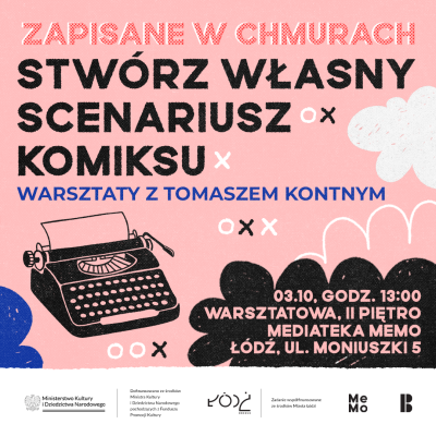 Zapisane w chmurach - Stw&oacute;rz własny scenariusz komiksu