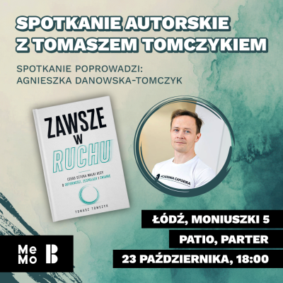 Spotkanie autorskie z Tomaszem Tomczykiem