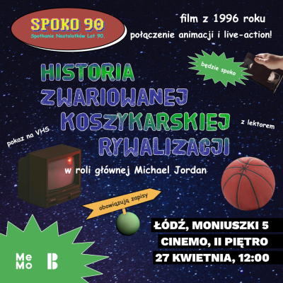 Projekcje VHS | Koszykówka, Michael Jordan i bohaterowie Zwariowanych melodii