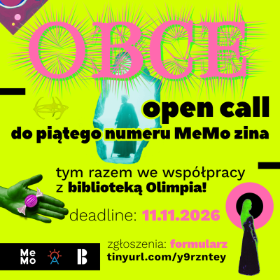 MeMo Zin nr 5 OPEN CALL